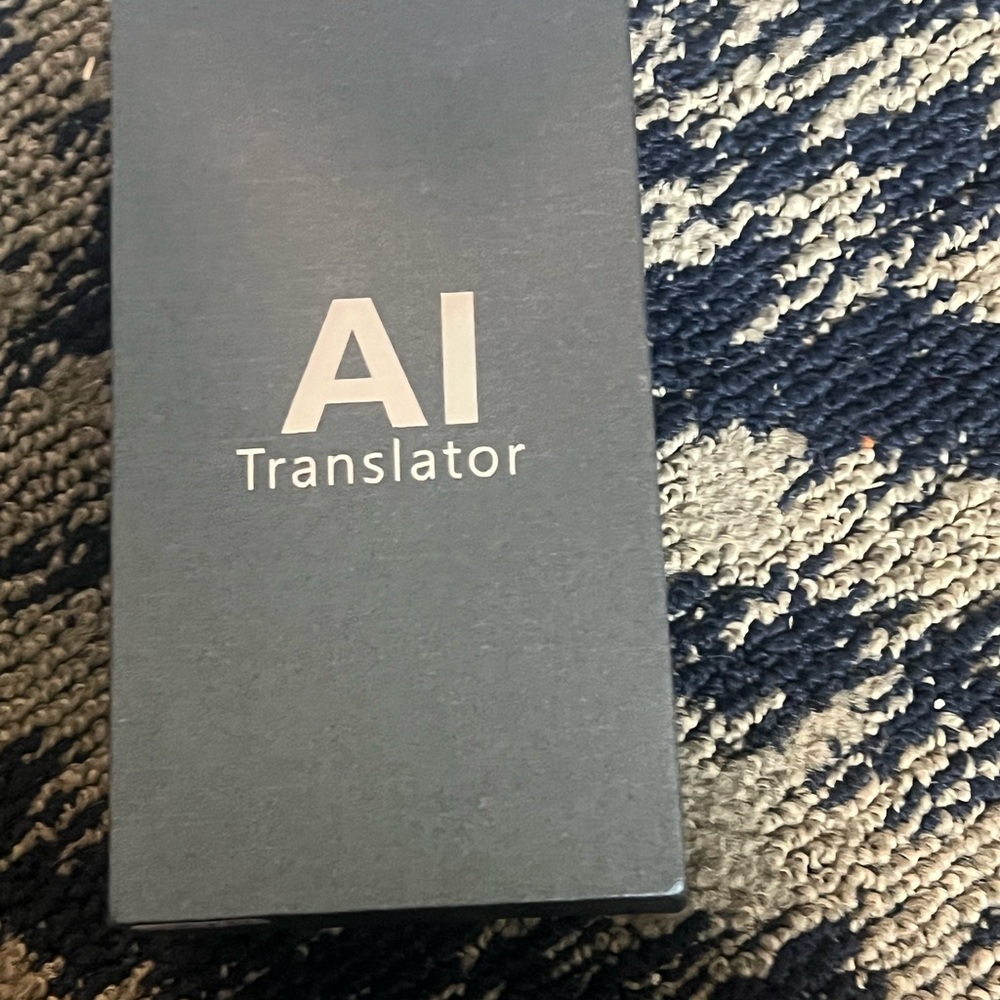 AI Translator Device in Black